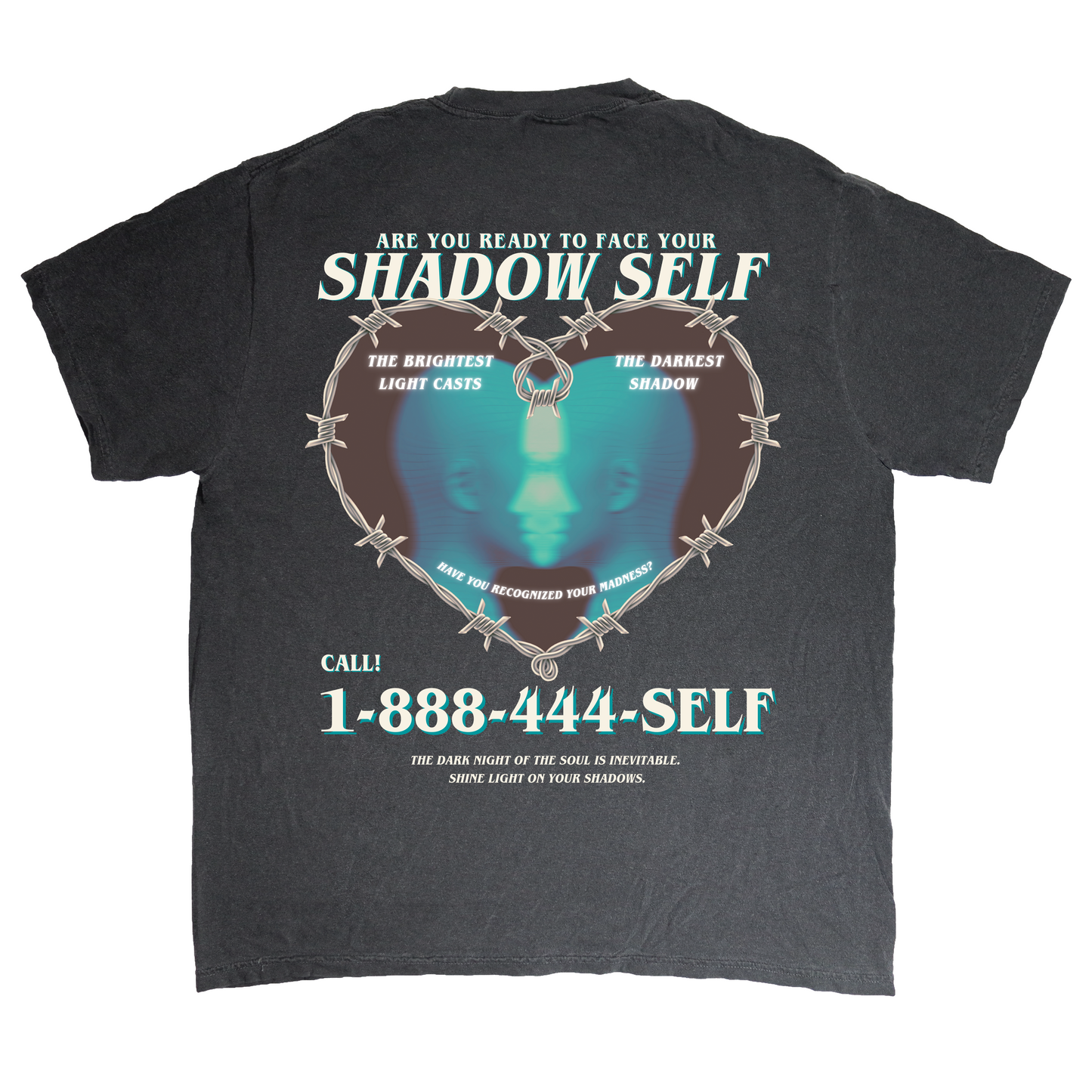 Shadow Self T-shirt. Spiritual Clothing. Graphic tees. Men’s graphic tees. 